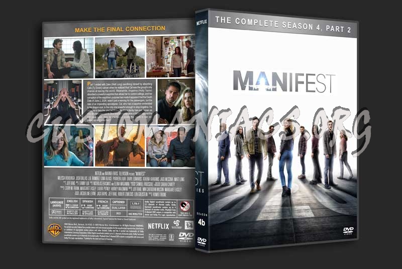 Manifest  - The Complete Series (spanning spine) dvd cover