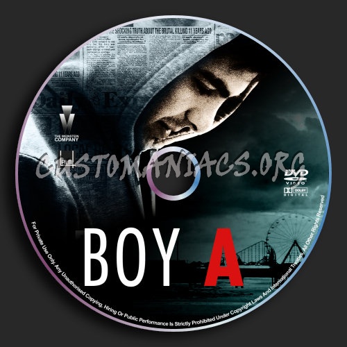 Boy A dvd label