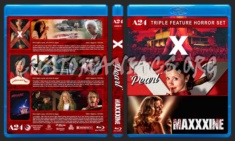 X Trilogy blu-ray cover