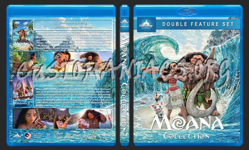 Moana Collection blu-ray cover