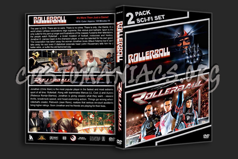 Rollerball Double Feature dvd cover