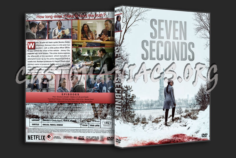 Seven Seconds (TV mini-series) dvd cover