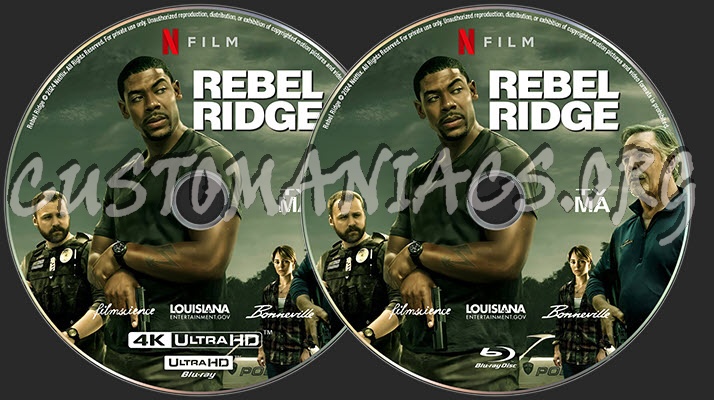 Rebel Ridge Disc Labels blu-ray label