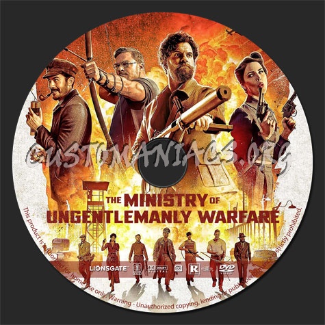 The Ministry of Ungentlemanly Warfare (2024) dvd label