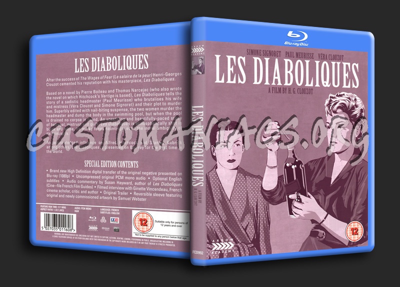 Les Diaboliques blu-ray cover