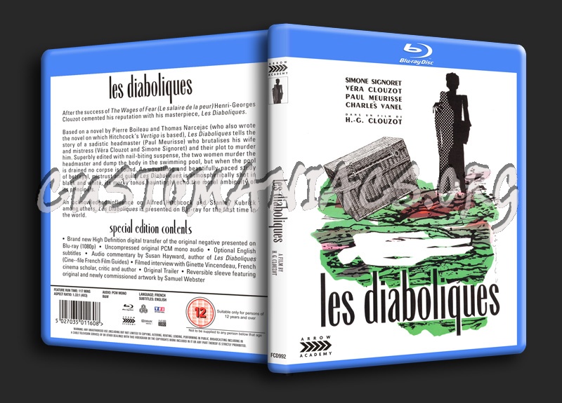 Les Diaboliques blu-ray cover