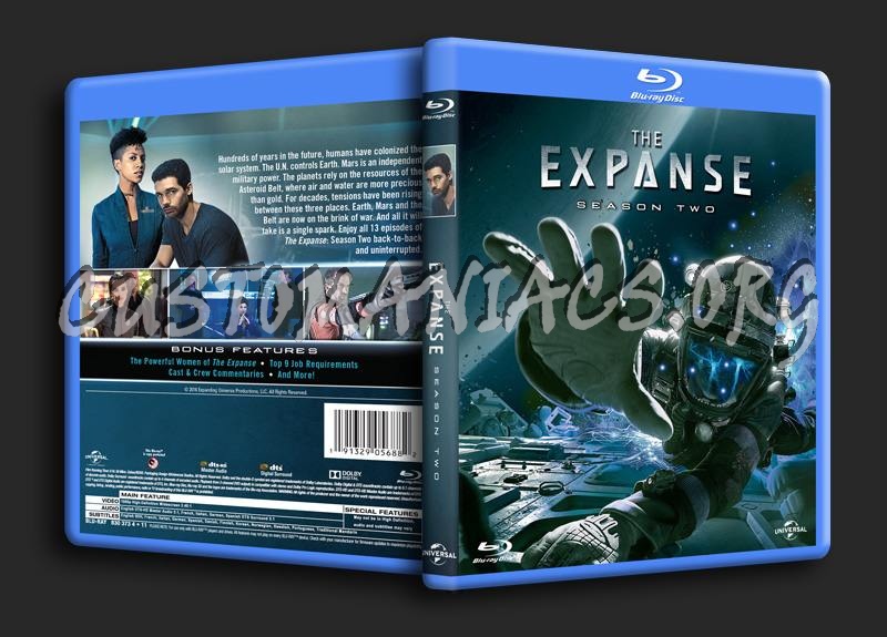 The Expanse Season 2 blu-ray cover