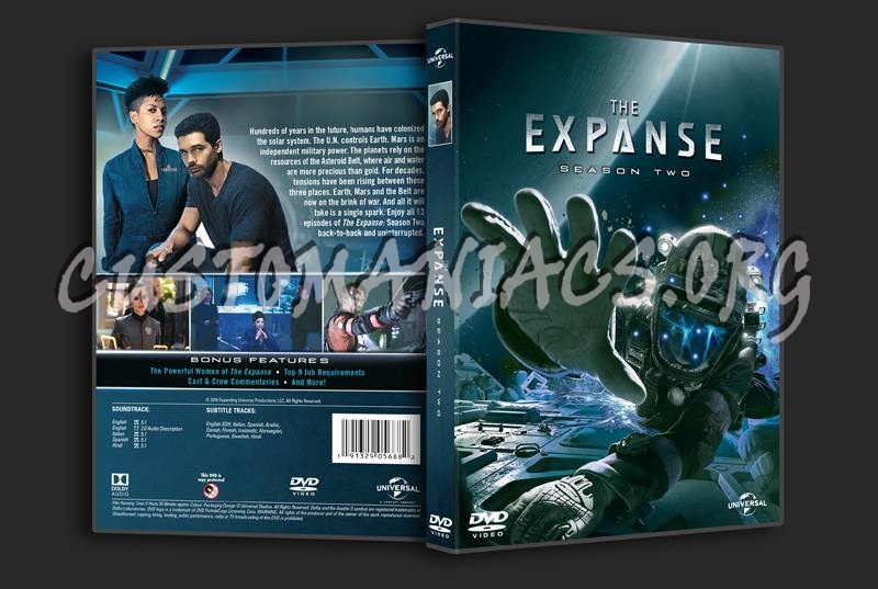 The Expanse Season 2 dvd cover