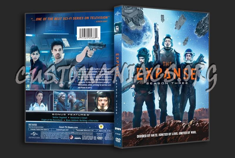 The Expanse Season 3 dvd cover