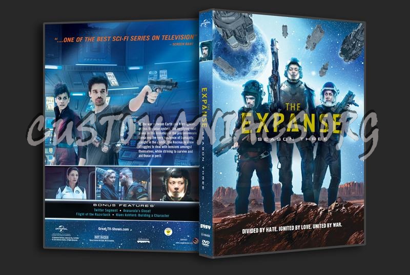 The Expanse Season 3 dvd cover