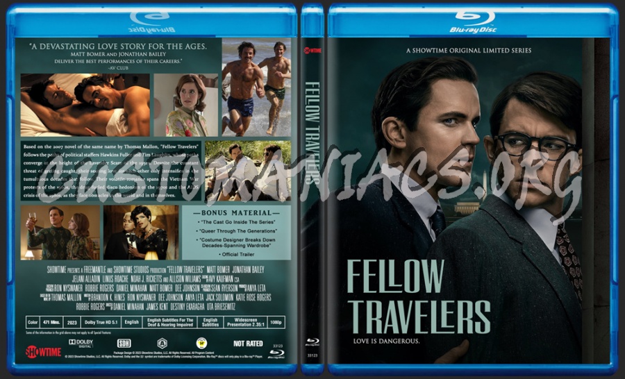 Fellow Travelers (2023) blu-ray cover