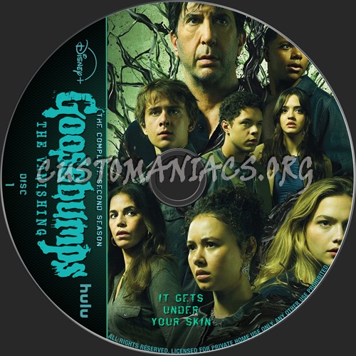 Goosebumps Season 2 dvd label