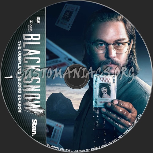 Black Snow Season 2 dvd label