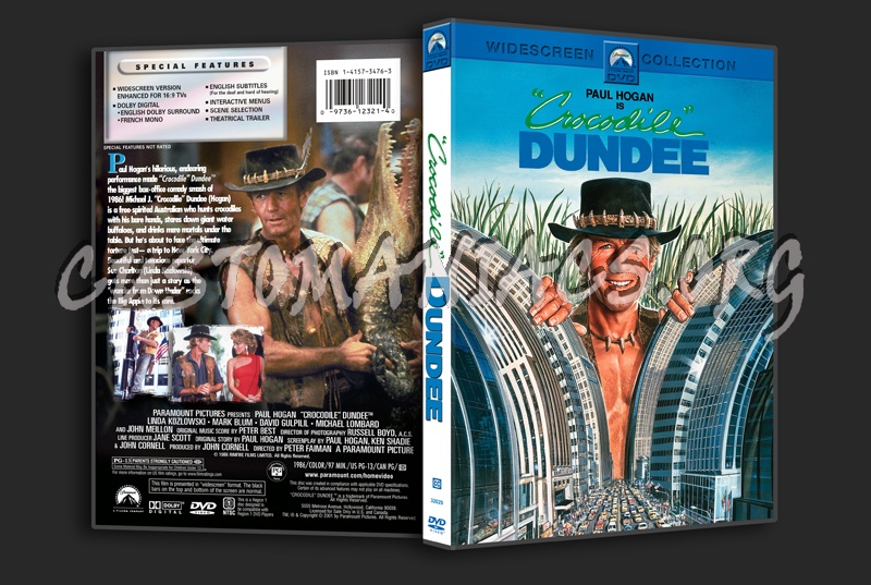 Crocodile Dundee dvd cover