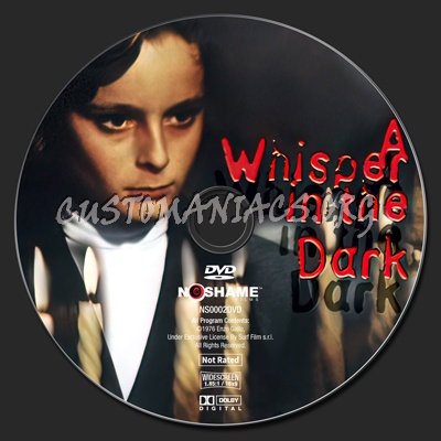 A Whisper in the Dark dvd label