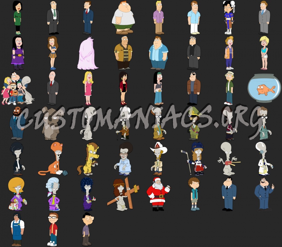 American Dad Characters 