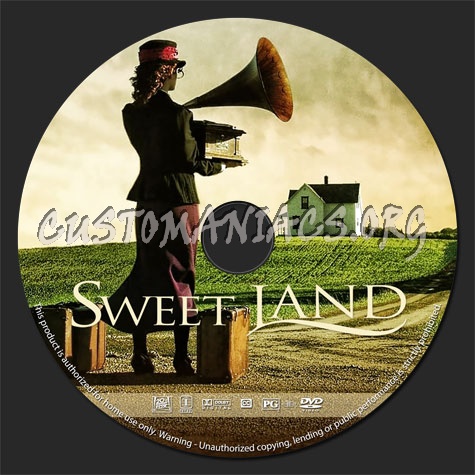 Sweet Land (2005) dvd label