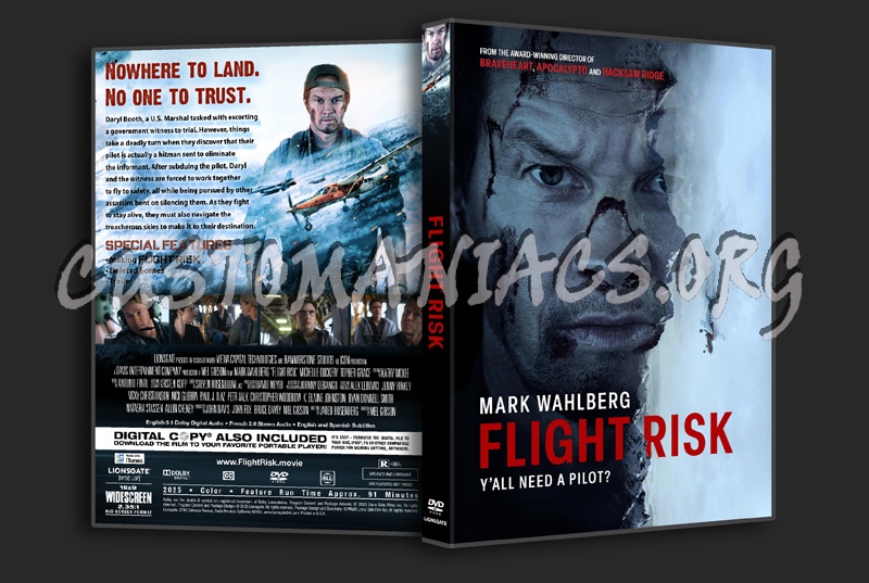 Flight Risk dvd cover