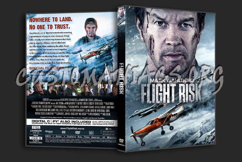 Flight Risk dvd cover