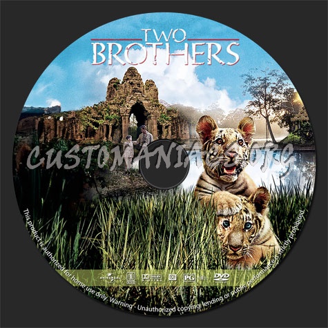 Two Brothers (2004) dvd label