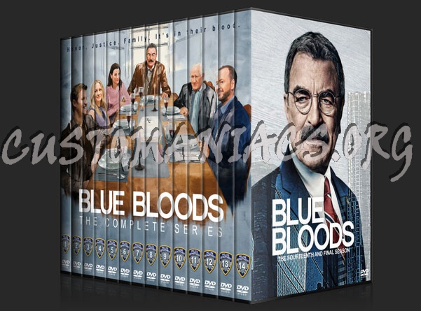 Blue Bloods - The Complete Series (spanning spine) dvd cover