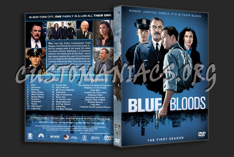 Blue Bloods - The Complete Series (spanning spine) dvd cover