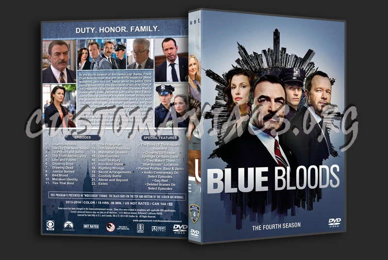 Blue Bloods - The Complete Series (spanning spine) dvd cover