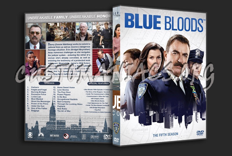 Blue Bloods - The Complete Series (spanning spine) dvd cover