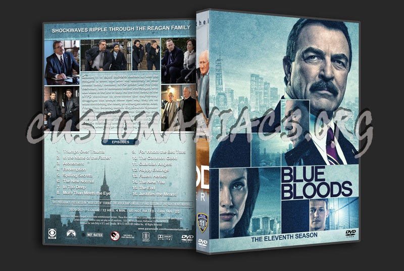 Blue Bloods - The Complete Series (spanning spine) dvd cover