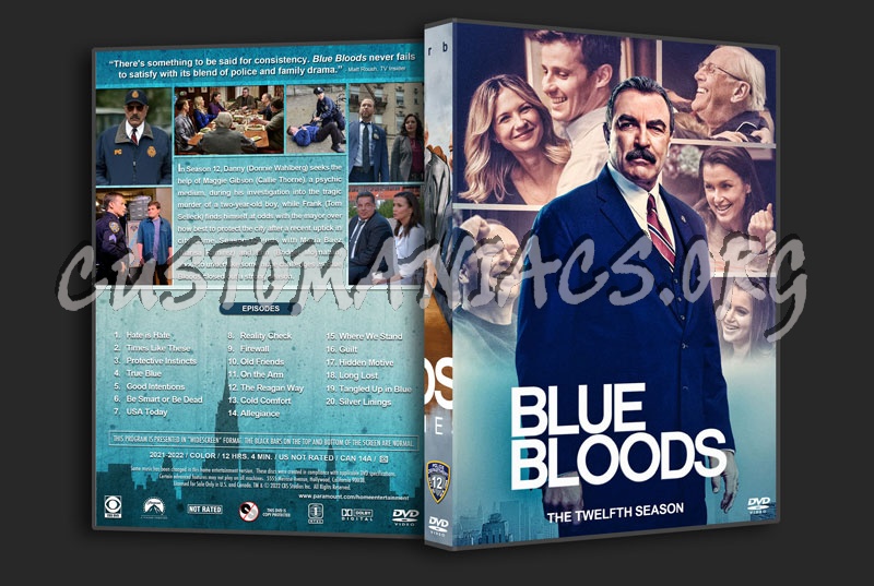 Blue Bloods - The Complete Series (spanning spine) dvd cover