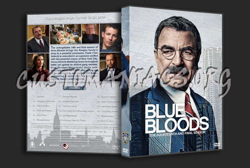 Blue Bloods - The Complete Series (spanning spine) dvd cover