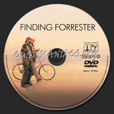 Finding Forrester dvd label