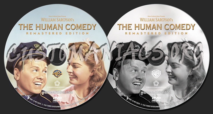 The Human Comedy dvd label