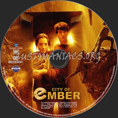 City of Ember dvd label