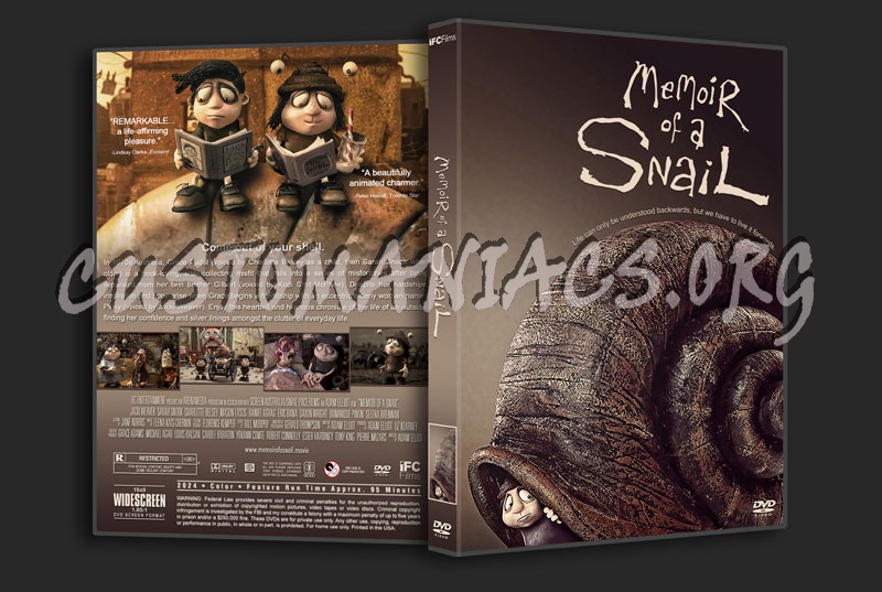 Memoir of a Snail (2024) dvd cover