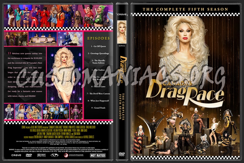 Canada's Drag Race - Season 5 dvd cover