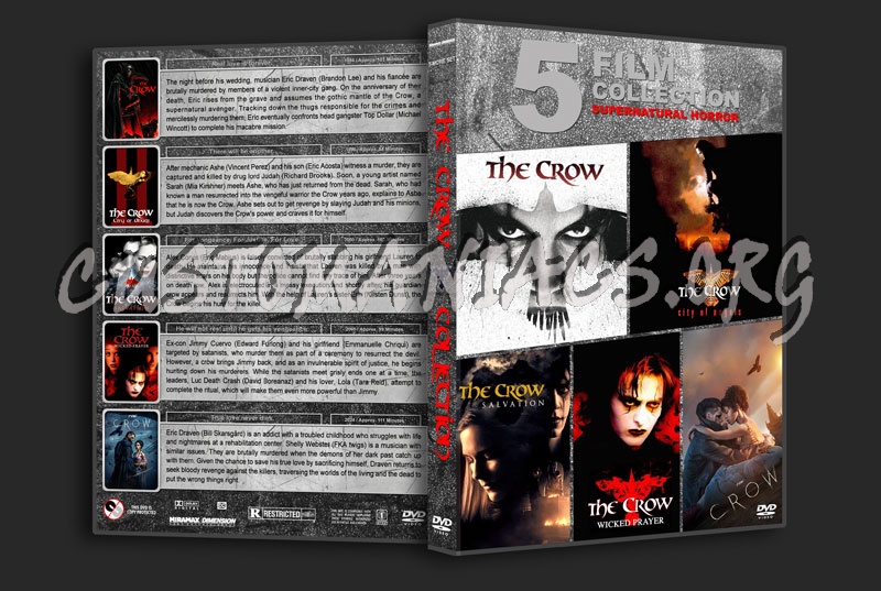 The Crow Collection dvd cover