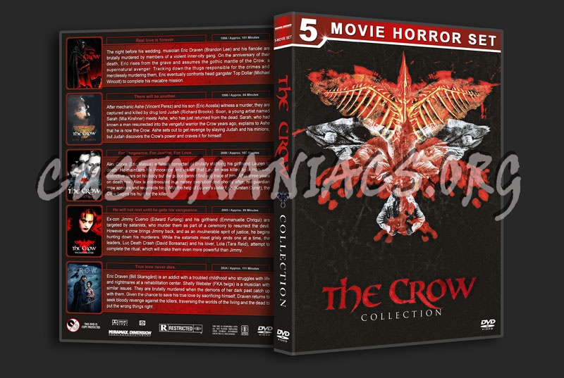 The Crow Collection dvd cover