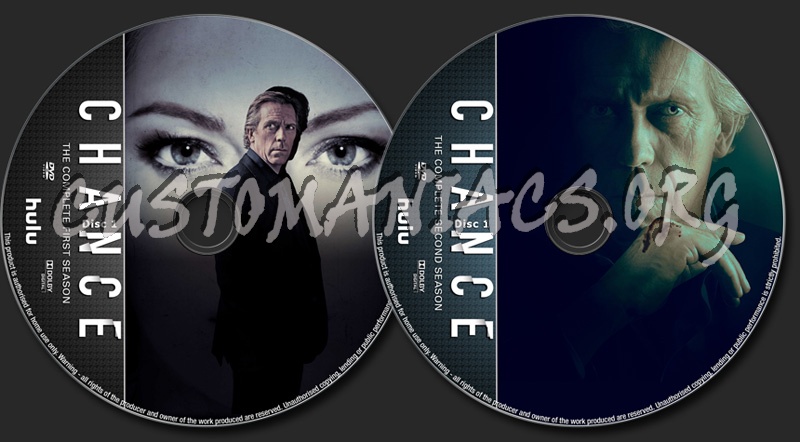 Chance Seasons 1-2 dvd label