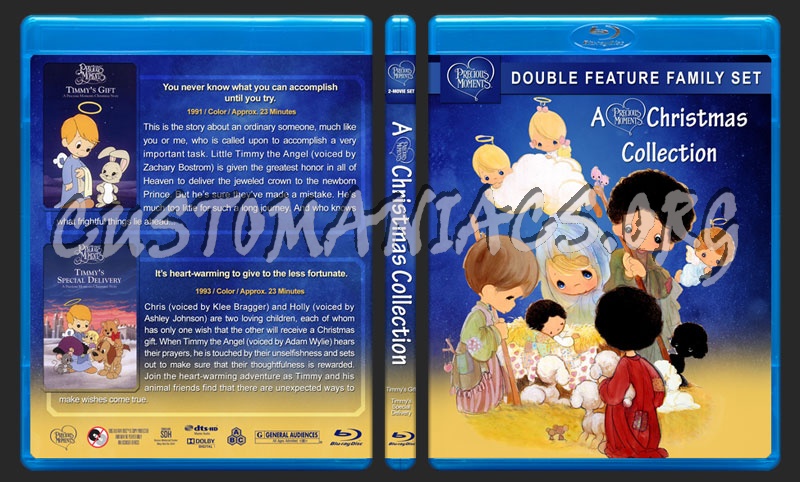 A Precious Moments Christmas Collection blu-ray cover