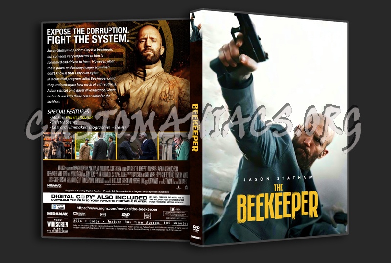 The Beekeeper dvd cover