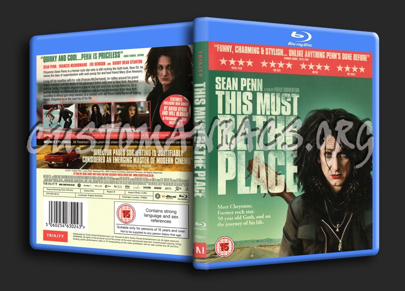 This Must Be The Place blu-ray cover