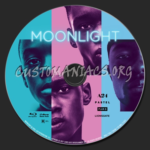 Moonlight blu-ray label