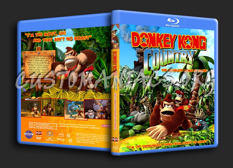 Donkey Kong Country - The Complete Series blu-ray cover