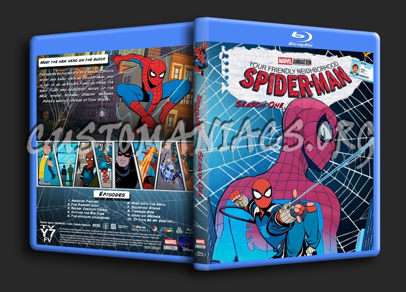 Your Friendly Neighborhood Spider-Man S1 (2025) blu-ray cover