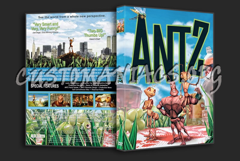 Antz (1998) dvd cover