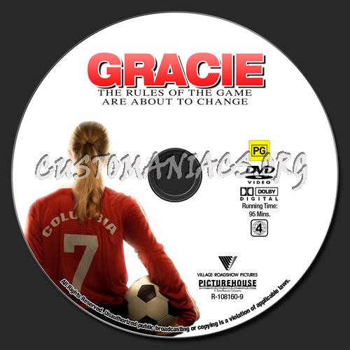 Gracie dvd label