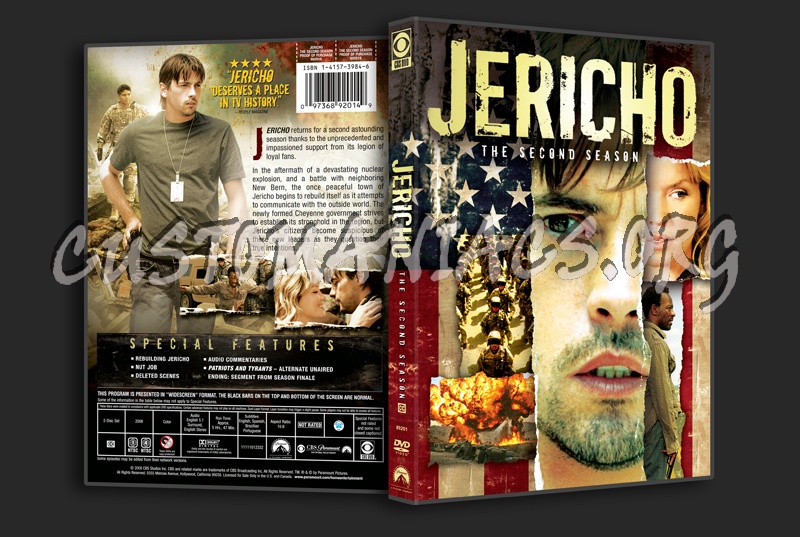 Jericho Season 2 dvd cover