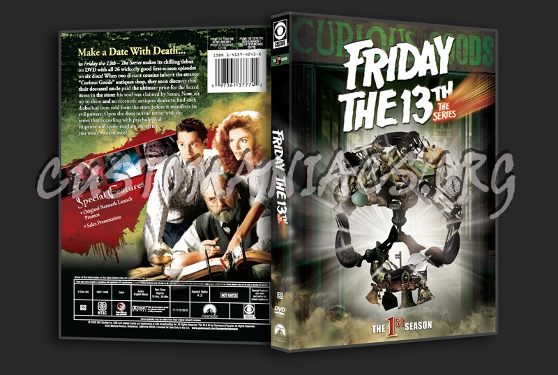 Friday the 13th Season 1 dvd cover