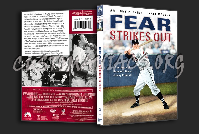 Fear Strikes Out dvd cover